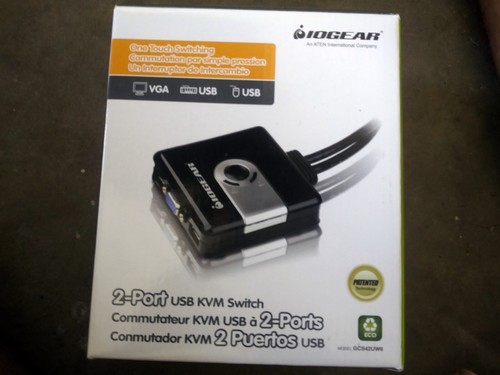 Iogear gcs42uw6 port compact - gcs42uw6, 2-port