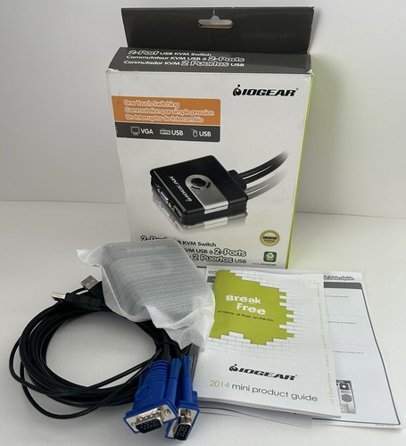 Iogear port compact - 2-port, usb